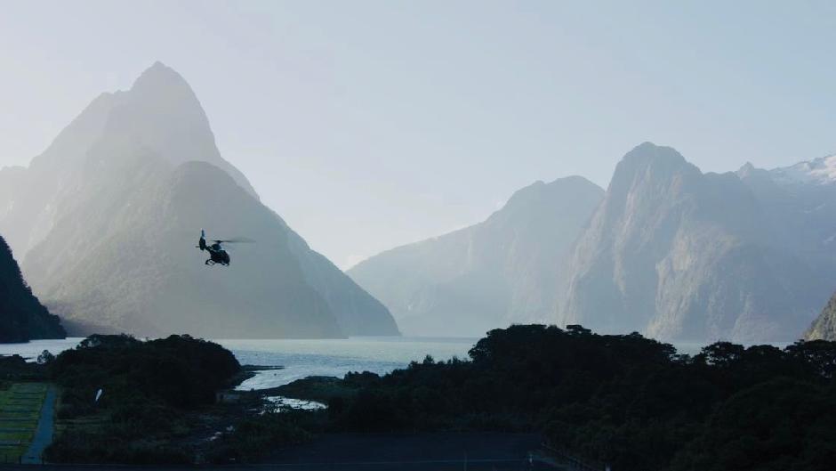 Often described as the land sculpted by divine hand, eyewitness the breathtaking geography of the Milford Sound first hand by helicopter